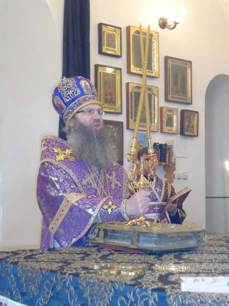 22 марта Архиерейское богослужение в ст. Михайловской Урюпинского района.
