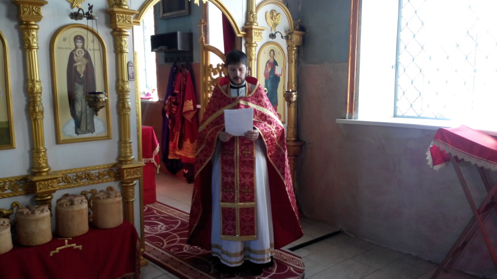 Поздняя Пасхальная литургия в Покровском соборе г.Урюпинск.