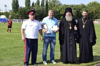 Очередной ежегодный 11 Православный Успенский турнир по футболу.