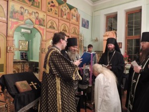 02 Епископ Урюпинский и Новоаненский Елисей совершил монашеский постриг в Гусевском женском монастыре