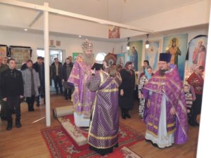 Тожественная литургия Преждеосвященных Даров в ст. Нехаевской