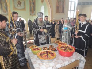 Литургия Преждеосвященных Даров в храме храме Богоявления Господня в г. Фролово.