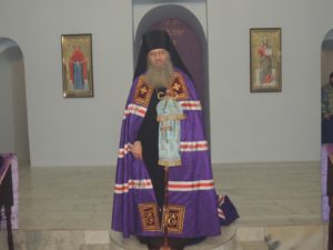 Служение епископа Елисея в канун субботы 5-й седмицы Великого поста в Покровском кафедральном соборе г. Урюпинска