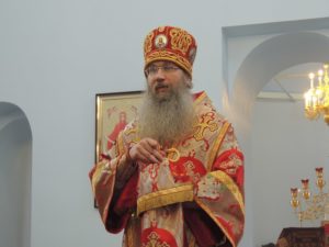  Божественная литургия в Покровском кафедральном соборе г. Урюпинска