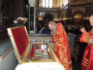 Владыка Елисей принял участие в праздновании дня памяти святых равноапостольных Мефодия и Кирилла в Москве