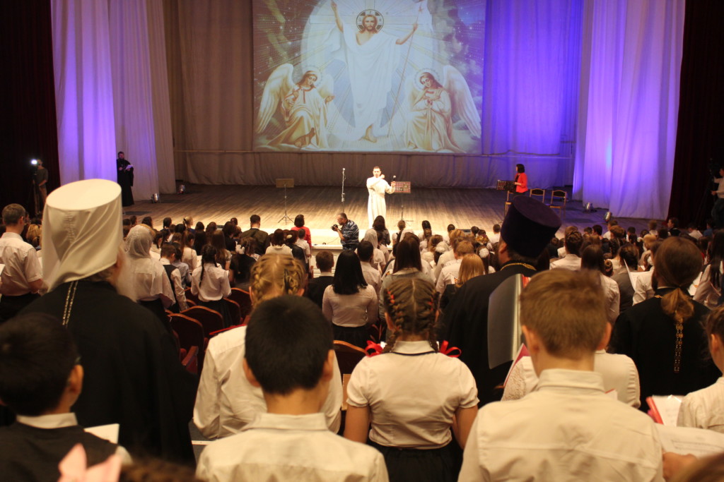 Областной хоровой собор «Сила человеческого духа», посвященном дню Святой Пасхи и Великой Победы.