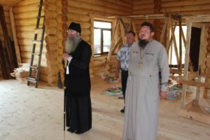 архипастырь посетил приходы на территории Нехаевского района