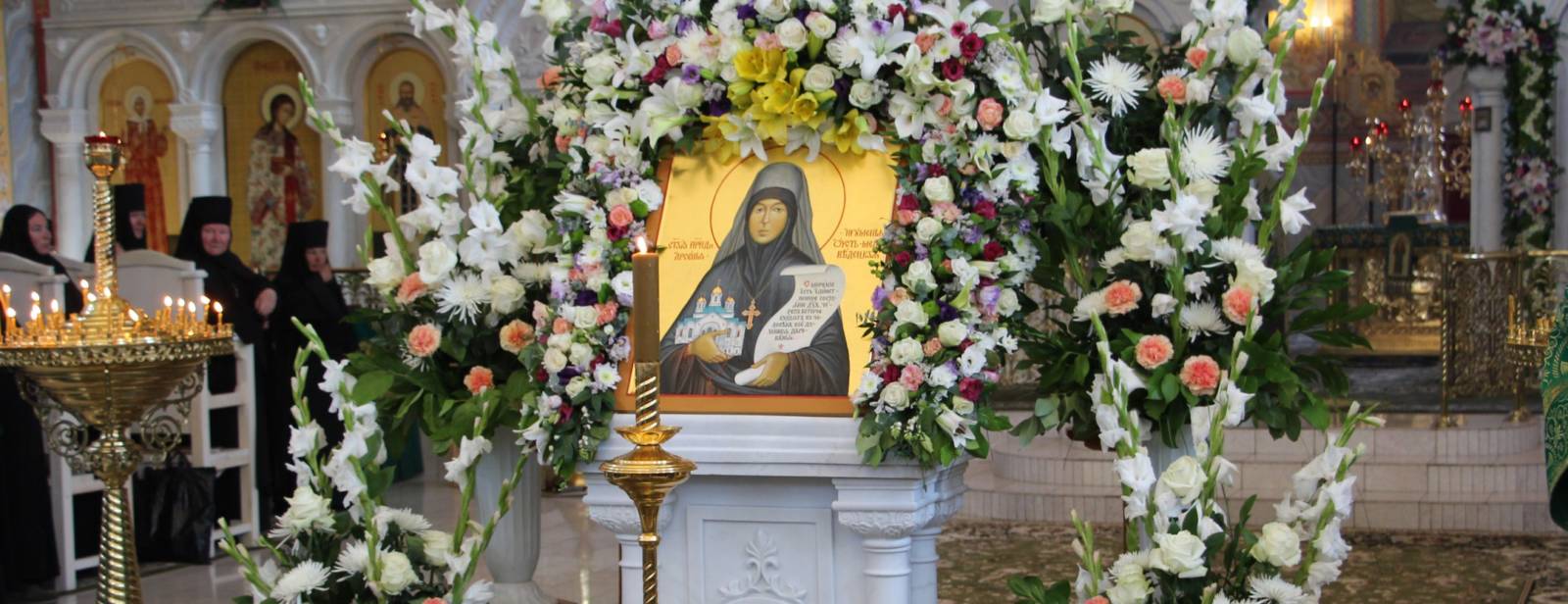 В Усть-Медведицком Спасо-Преображенском женском монастыре прошло первое церковное празднование дня памяти святой Арсении.
