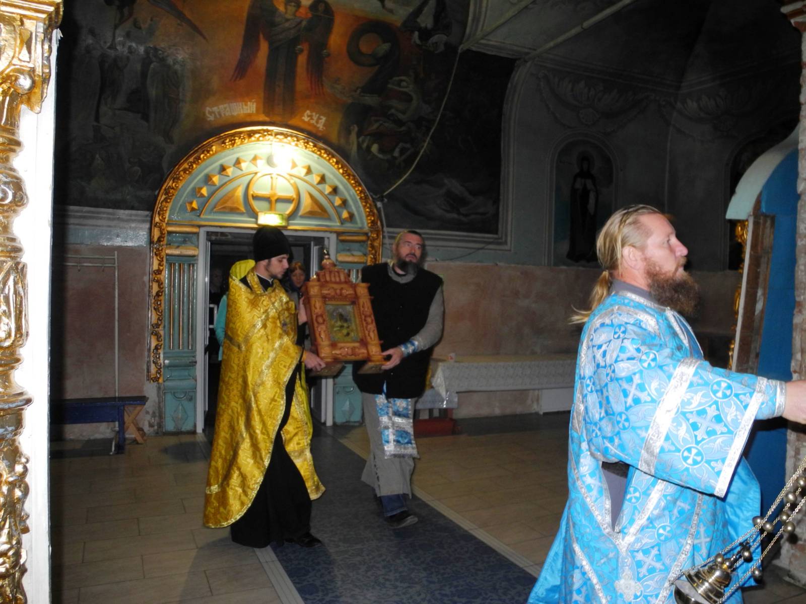 Урюпинская икона Божией Матери вернулась из Михайловского благочиния.