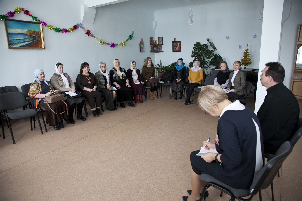 Регенты храмов Урюпинской епархии приняли участие в курсах повышения квалификации.