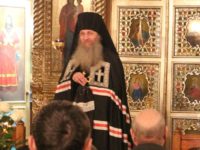 Служение епископа Елисея в канун четверга 1-й седмицы Великого поста.