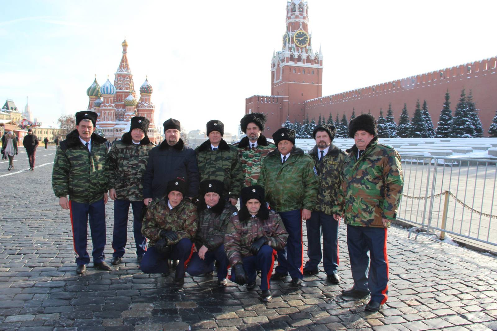 Первый Большой Круг российского казачества в Москве.