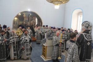 1-е в 2018 году епархиальное собрание духовенства Урюпинской епархии