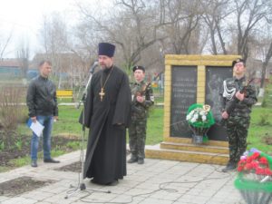 В день память аварии на Чернобыльской АЭС в центральном парке р.п. Елань прошёл траурный митинг