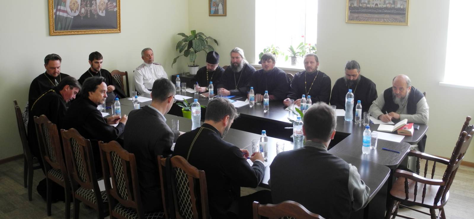 Расширенное заседание епархиального совета Урюпинской епархии.