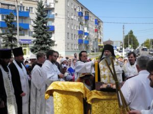 Молебен перед началом учебного года Урюпинск