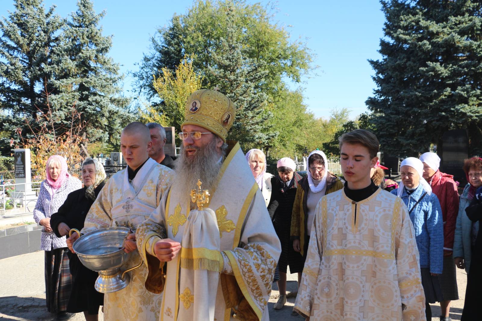 В День памяти Свт. Михаила, первого митрополита Киевского.