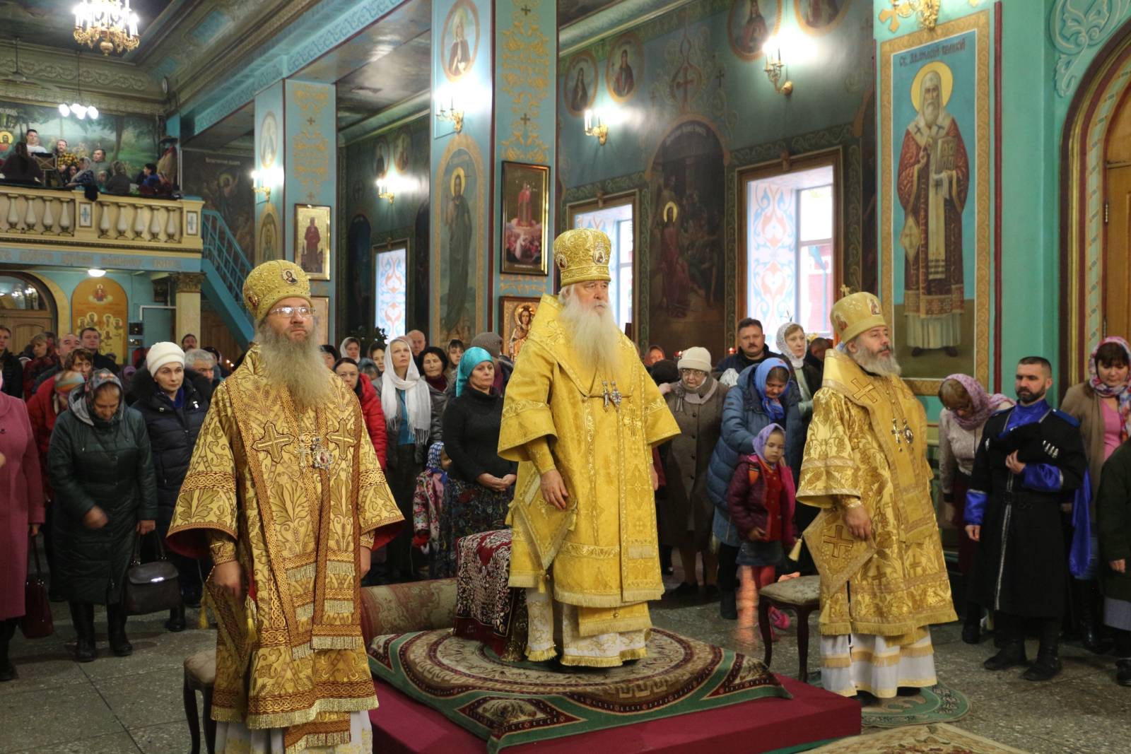 Молитвенно был отмечен день рождения митрополита Волгоградского и Камышинского Германа.