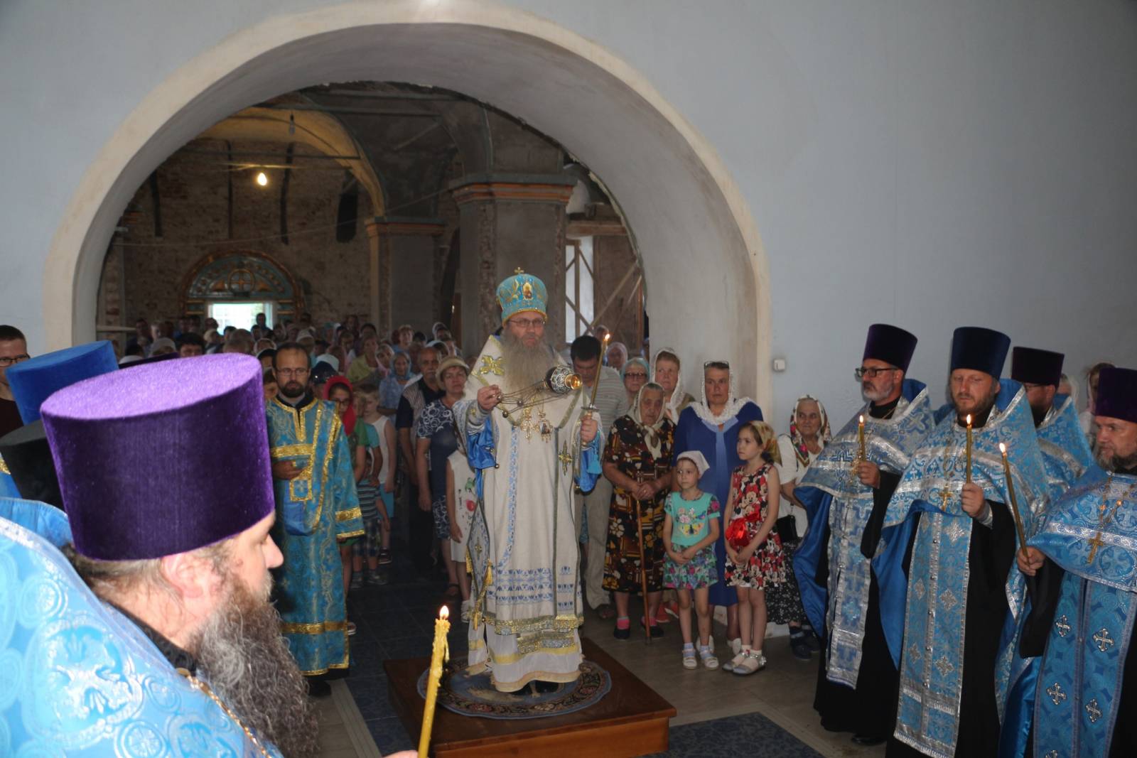 В канун празднования Явления Урюпинской иконы Божией Матери.