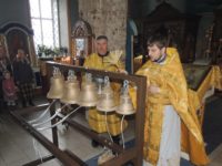 Детская Божественная Литургия в кафедральном соборе Покрова Пресвятой Богородицы.