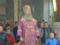 Божественная литургия святителя Василия Великого и чин Торжества Православия в Покровском кафедральном соборе г. Урюпинска.