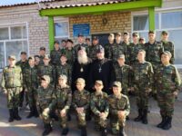 Урюпинский и Новоаннинский Елисей посетил Алексеевский казачий кадетский корпус имени Героя Российской Федерации генерал-полковника Г.Н. Трошева в х. Самолшинский