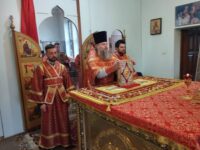 Радоница, Божественная литургия в Гусевском женском монастыре в честь Ахтырской иконы Божией Матери с. Гусевка, Ольховского района.